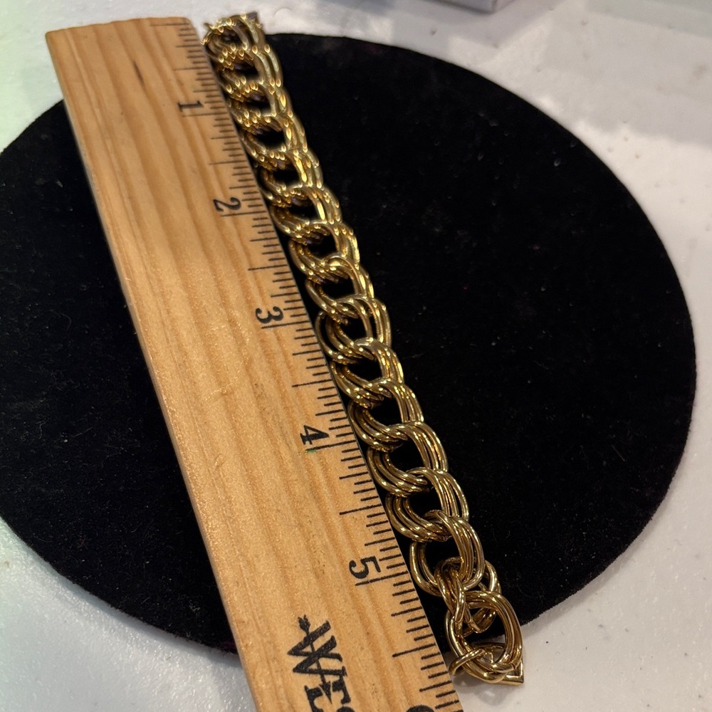 Napier Gold-Tone Chain Necklace & Bracelet - Picture 4 of 6